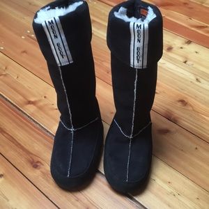 Tenica moon boots lace up ladies 5